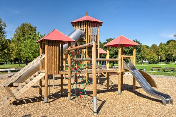 Playground Mulching Service in Rockford