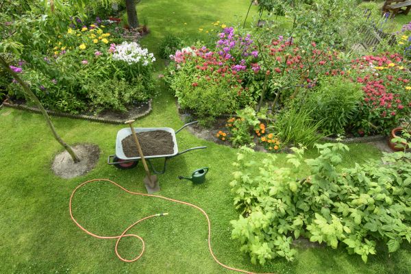 Flower Bed Construction in Rockford