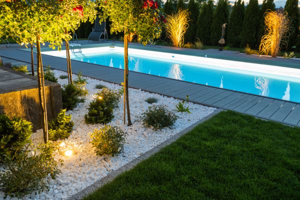 Pool Landscaping Service in Rockford