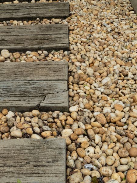 Pea Rock Installation in Rockford